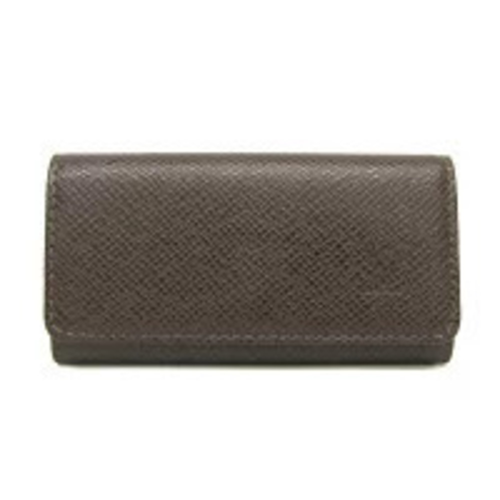 Louis Vuitton Taiga Multicles Wallet Key Case Grizzly Leather Brown